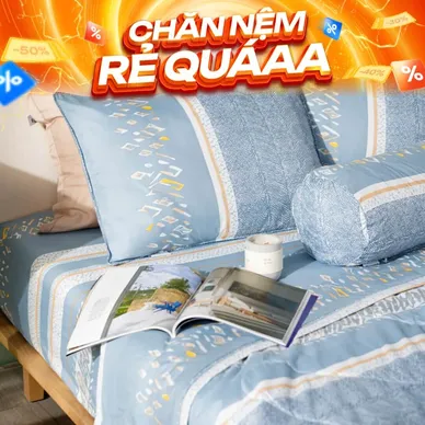 Bộ Ga chun microfiber Amando Ellie họa tiết 4 chi tiết - Ảnh 12