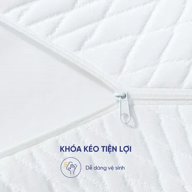 Gối foam Goodnight Nori 1.0 lượn sóng nâng đỡ cổ vai gáy - Ảnh 8