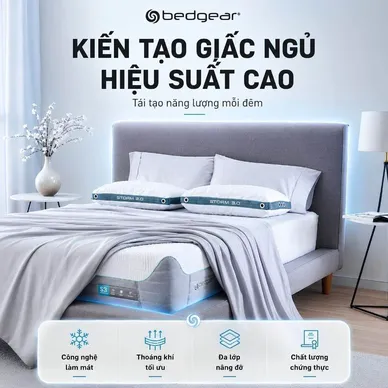 (Phiên bản giới hạn) Nệm foam Bedgear S3 Sport phục hồi năng lượng - Ảnh 2