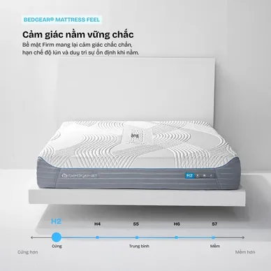 Nệm lò xo Bedgear H2 Hybrid thoáng khí kép dày 26cm (Phiên bản giới hạn) - Ảnh 7