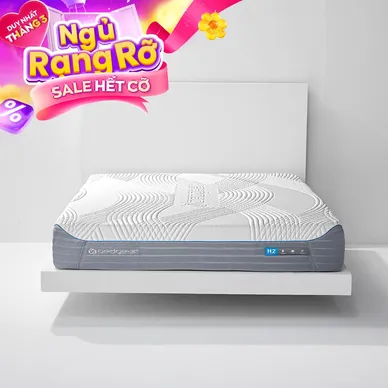 Nệm lò xo Bedgear H2 Hybrid thoáng khí kép dày 26cm (Phiên bản giới hạn) - Ảnh 2