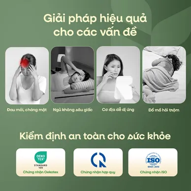 Nệm cao su thiên nhiên Gummi Premium detox giấc ngủ - Ảnh 13