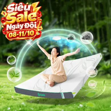 Nệm cao su thiên nhiên Gummi Premium detox giấc ngủ - Ảnh 2