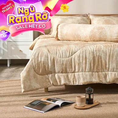 Chăn chần sợi gỗ thiên nhiên tencel Amando Aleena - Ảnh 2