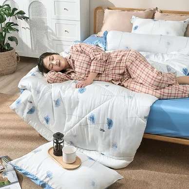 Bộ ga chun sợi gỗ thiên nhiên tencel Amando Aleena 5 chi tiết - Ảnh 14
