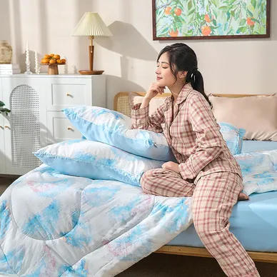 Bộ ga chun sợi gỗ thiên nhiên tencel Amando Aleena 5 chi tiết - Ảnh 2