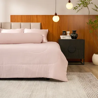 Bộ ga chun sợi gỗ thiên nhiên tencel Amando Aleena 5 chi tiết - Ảnh 9