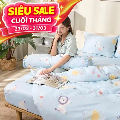 Bộ ga chun sợi gỗ thiên nhiên tencel Amando Aleena 4 chi tiết - Thumbnail