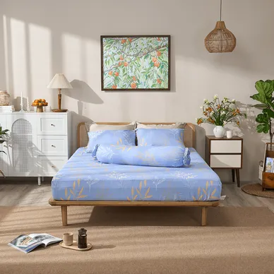 Bộ ga chun sợi gỗ thiên nhiên tencel Amando Aleena 4 chi tiết - Ảnh 54