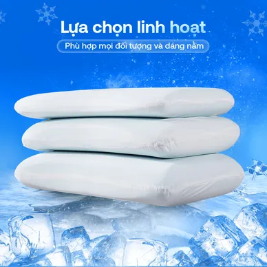 [BST Ngủ Mát] Gối foam iComfy Sofy Air Êm Mát Chống Nóng - Ảnh 8