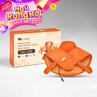 Iyashi Đai chườm thảo dược vai gáy - Ảnh 2