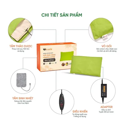 Iyashi Gối chườm thảo dược đa năng - Ảnh 9