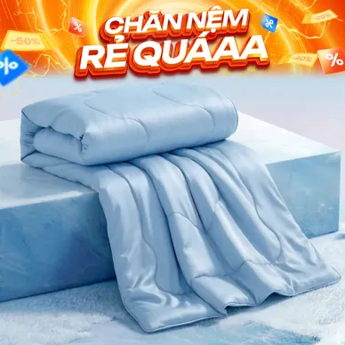 Chăn băng tuyết Amando Ice Silk mỏng nhẹ, giải nhiệt mùa hè - Ảnh 2