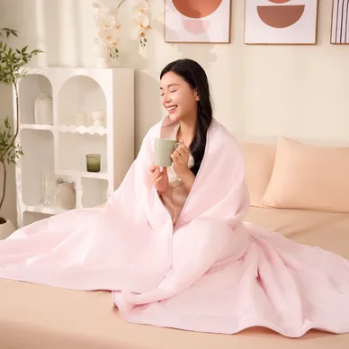 Chăn băng tuyết Amando Ice Silk mỏng nhẹ, giải nhiệt mùa hè - Ảnh 27