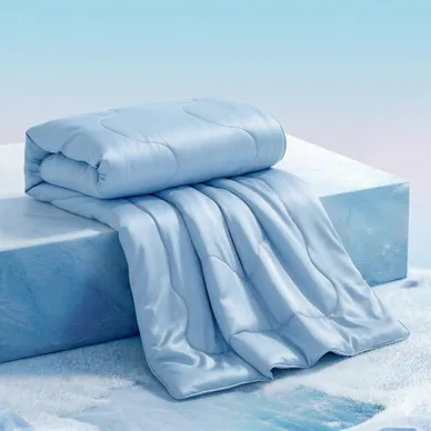Chăn băng tuyết Amando Ice Silk mỏng nhẹ, giải nhiệt mùa hè - Ảnh 3