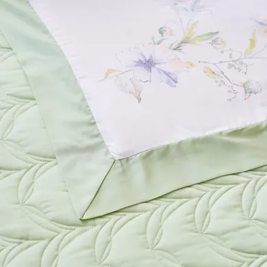 Bộ chăn ga phủ sợi gỗ thiên nhiên Amando Jamila 5 chi tiết LC007 - Ảnh 10