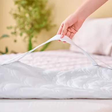 Bộ chăn ga phủ sợi gỗ thiên nhiên Amando Jamila 5 chi tiết LC008 - Ảnh 13