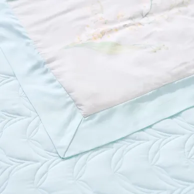 Bộ chăn ga phủ sợi gỗ thiên nhiên Amando Jamila 5 chi tiết LC009 - Ảnh 8