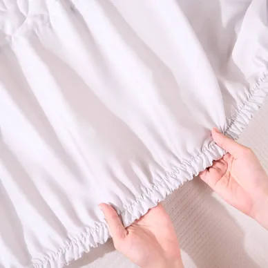 Bộ chăn ga chun sợi gỗ thiên nhiên Amando Jamila 5 chi tiết LC012 - Ảnh 12