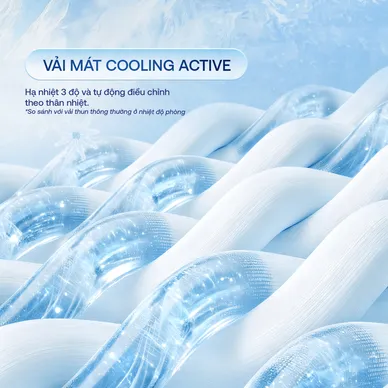 [BST Ngủ Mát] Nệm foam iComfy Coolax Mát Sâu Đa Tầng Massage Dày 15cm - Ảnh 6