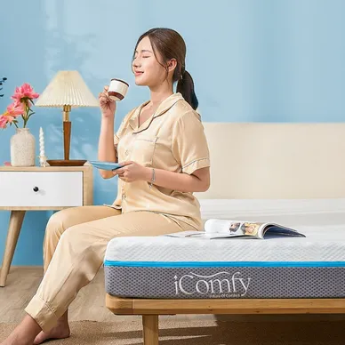 Nệm foam iComfy Coolax massage thoáng mát dày 15cm - Ảnh 12