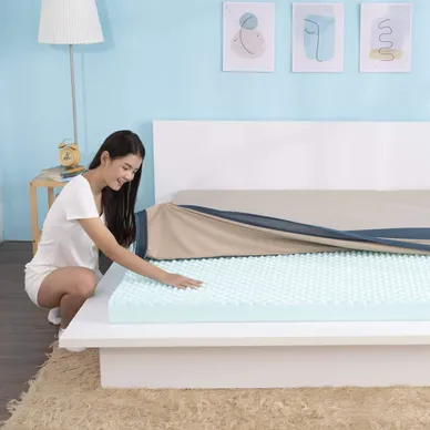 Nệm foam Goodnight Massage lượn sóng gọn nhẹ - Ảnh 4