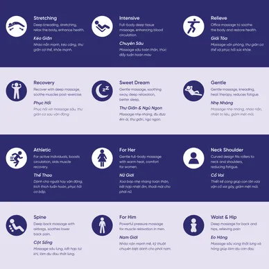 Ghế massage Delight-X Ogawa OGVN-5574 - Ảnh 6