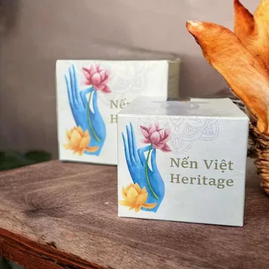 Hũ nến hoa tuyết - Ảnh 6