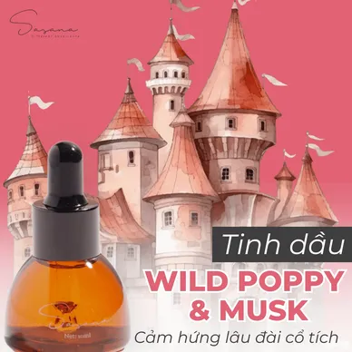 Tinh dầu Wild Poppy & Musk - Ảnh 2