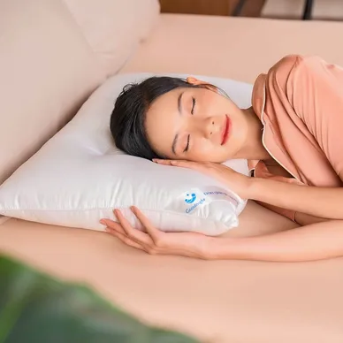 Gối lông vũ nhân tạo kiểu dáng định hình Goodnight Mochi - Ảnh 2