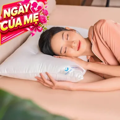 Gối lông vũ nhân tạo kiểu dáng định hình Goodnight Mochi - Ảnh 2