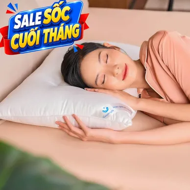 Gối lông vũ nhân tạo kiểu dáng định hình Goodnight Mochi - Ảnh 2