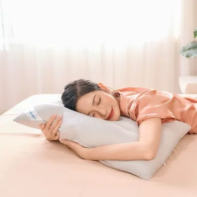 Gối lông vũ nhân tạo kiểu dáng định hình Goodnight Mochi - Ảnh 12