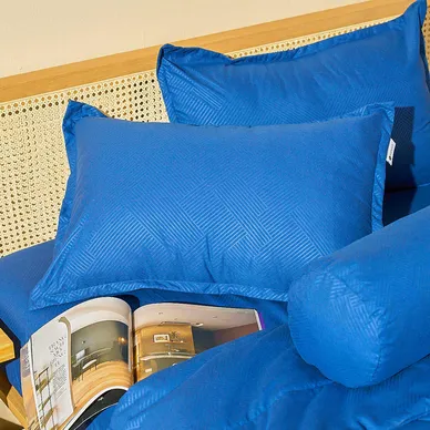 Bộ chăn ga chun Amando Rina 5 chi tiết thông thoáng, mềm mại - Ảnh 5