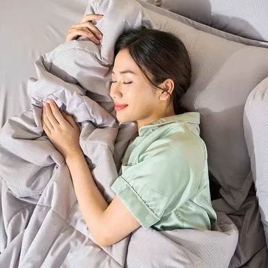 Bộ chăn ga chun Amando Rina 5 chi tiết thông thoáng, mềm mại - Ảnh 13