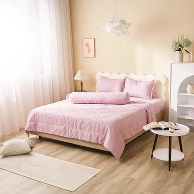 Bộ chăn ga chun Amando Rina 5 chi tiết thông thoáng, mềm mại - Ảnh 18