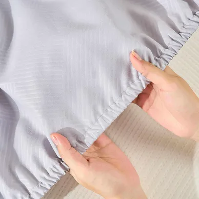 Bộ chăn ga chun Amando Rina 5 chi tiết thông thoáng, mềm mại - Ảnh 15