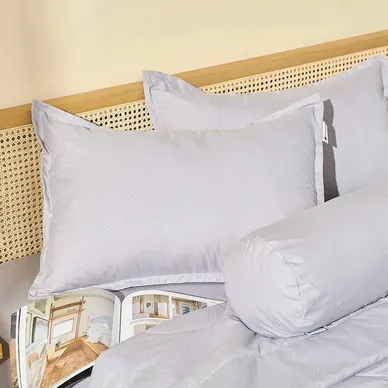 Bộ chăn ga chun Amando Rina 5 chi tiết thông thoáng, mềm mại - Ảnh 12