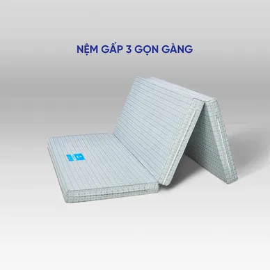 Nệm bông ép Wonjun Pure & Fresh dày 5/9cm gấp 3 - Ảnh 11