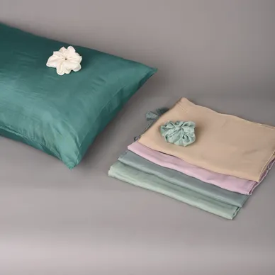 Vỏ gối tơ tằm Óng - Ảnh 5