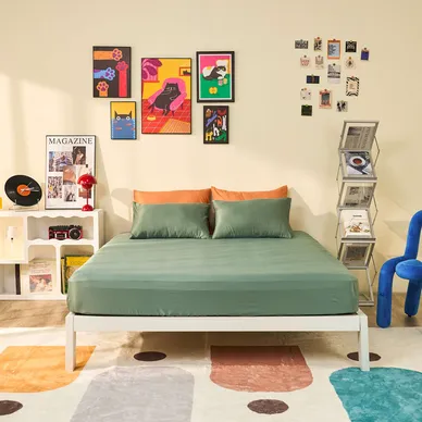 Bộ ga chun tencel cao cấp Goodnight Airsilk - Ảnh 4