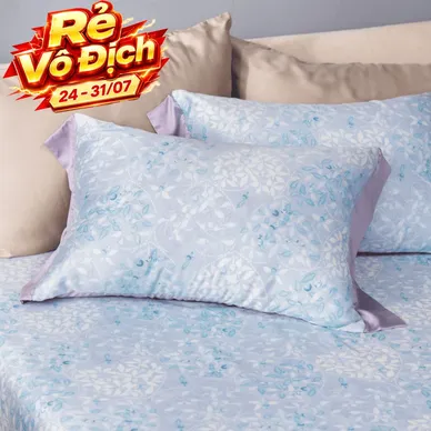 Bộ ga chun Lụa tencel cao cấp Amando Bliss 4 chi tiết mã TC006 - Ảnh 9
