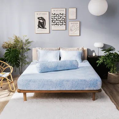 Bộ ga chun Lụa tencel cao cấp Amando Bliss 4 chi tiết mã TC006 - Ảnh 3