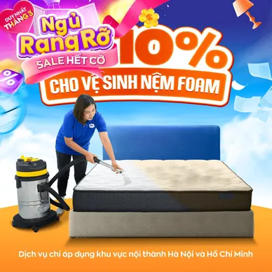 Dịch vụ vệ sinh nệm foam - Ảnh 2