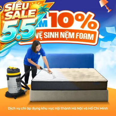 Dịch vụ vệ sinh nệm foam - Ảnh 2