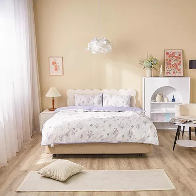 Bộ ga chun vỏ chăn Goodnight Bamboo mềm mại, điều hòa thân nhiệt - Ảnh 4