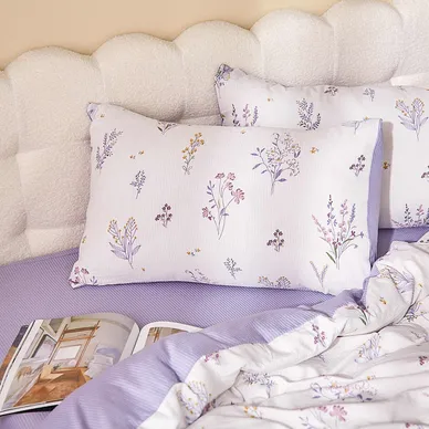 Bộ ga chun vỏ chăn Goodnight Bamboo mềm mại, điều hòa thân nhiệt - Ảnh 5