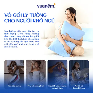 Vỏ gối thun lạnh Goodnight Poppy - Ảnh 5