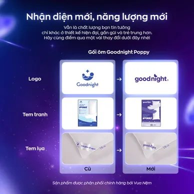 Vỏ gối thun lạnh Goodnight Poppy - Ảnh 3