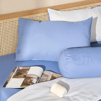 Bộ ga chun tencel Amando Celia 4 chi tiết màu trơn tinh tế - Ảnh 8